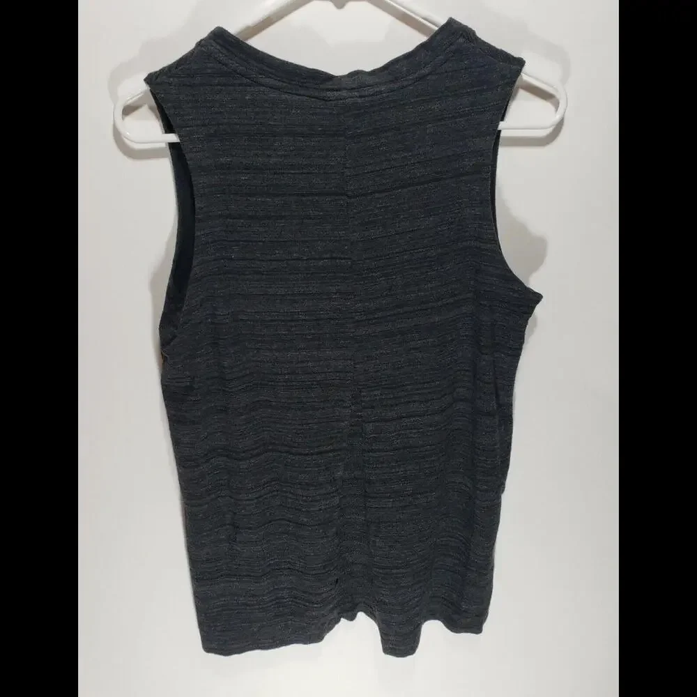 Womens Vintage‎ Nike Gray Sleeveless Tank Rayon Shirt Size Medium M